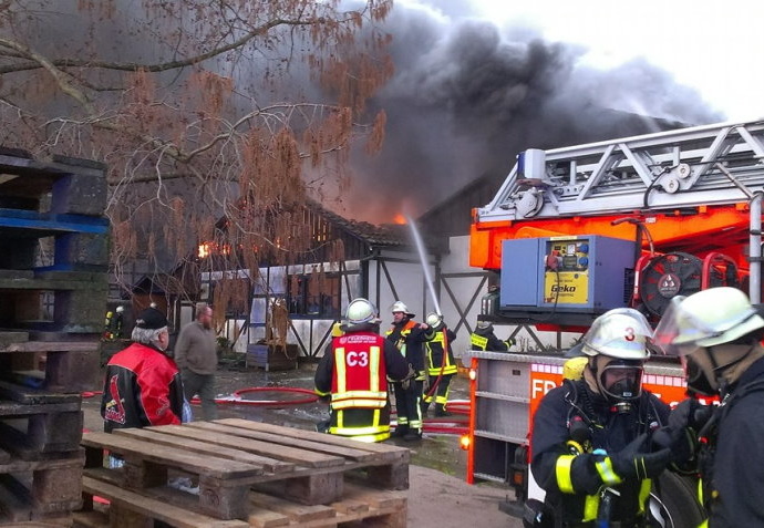 Unterliederbach: 250.000 Euro Sachschaden nach Brand auf dem Elisabethenhof