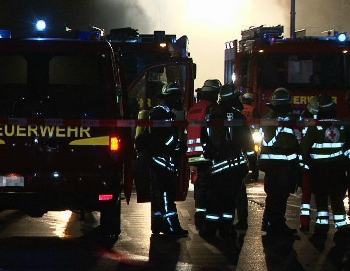 Wohnhausbrand bei Darmstadt