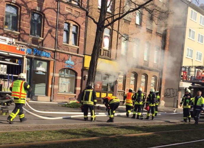 Leerstehendes Haus brannte – Polizei geht von Brandstiftung aus