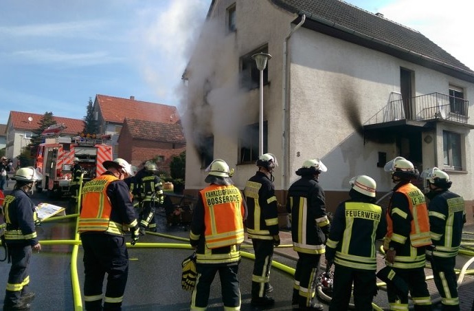 Ausgedehnter Hausbrand durch Ölofen