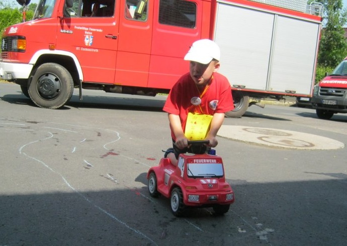 Kinderfeuerwehr-Olympiade: Hier zählte nur der Spaß