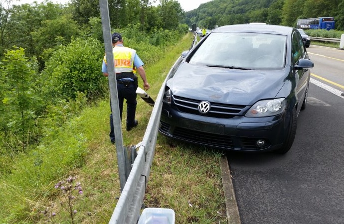 A44: Unfall nach medizinischem Notfall