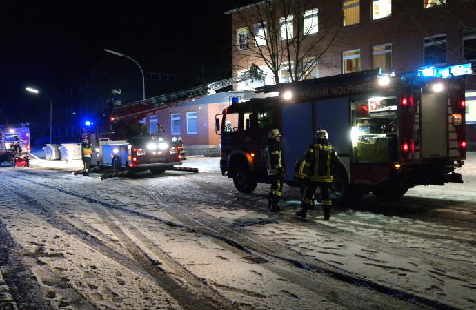 WOH: Gemeldeter Brand in Erstaufnahme-Einrichtung sorgte für Großeinsatz