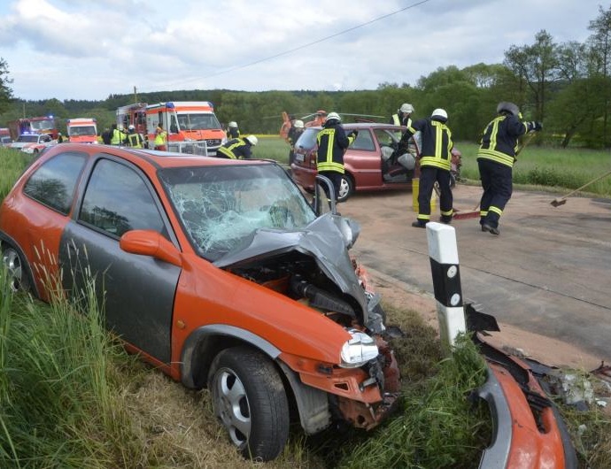 Schwerer Unfall im Schwalm Eder Kreis