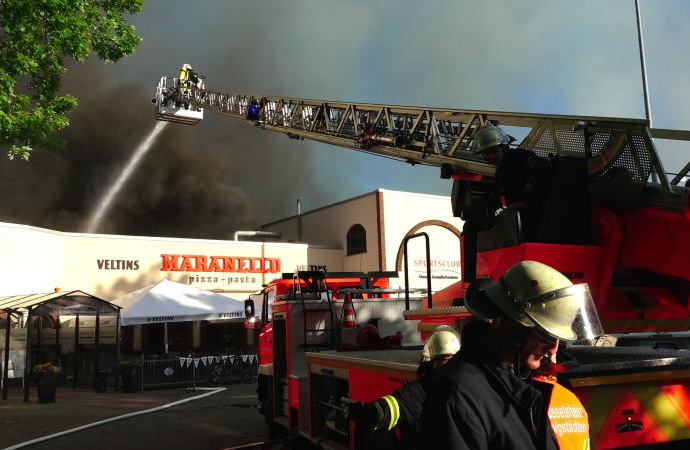 Millionenschaden nach Großbrand in Südhessen