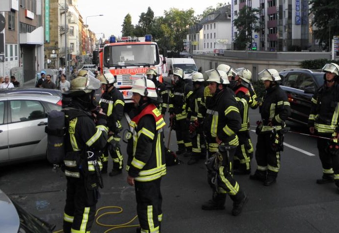 Kellerbrand in Wiesbaden