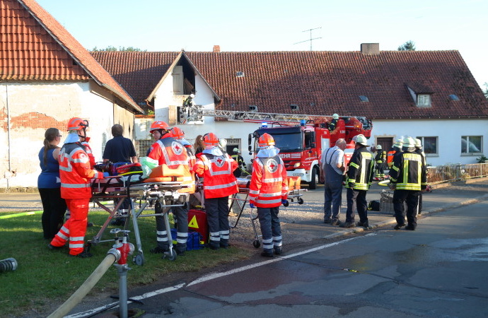 WOH: Feuerwehr-Übung in Viesebeck