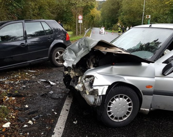 Schwerer Unfall auf der L562