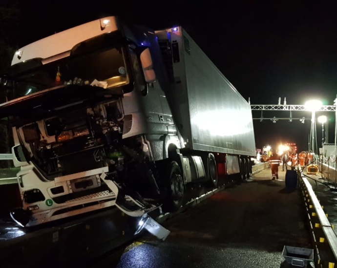 Kassel: A44 Baustelle nach 24 Stunden wieder dicht – LKW-Fahrer missachtet Schilder (Video)