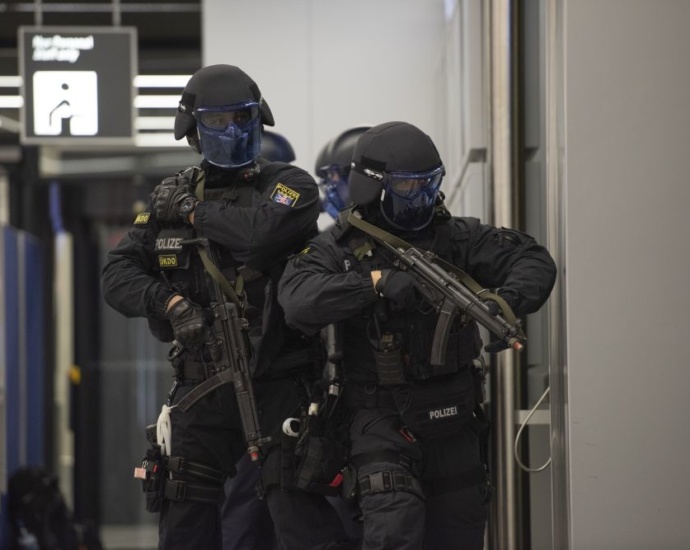 Erfolgreiche Anti-Terror-Übung am Frankfurter Flughafen