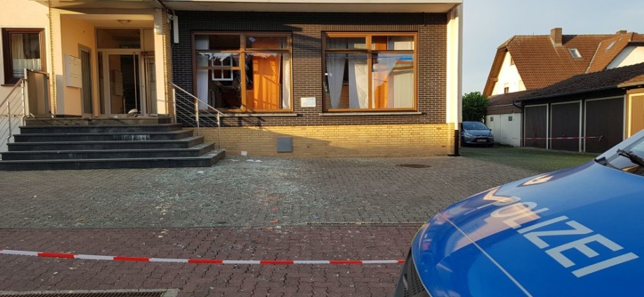 Geldautomat in Hertingshausen gesprengt