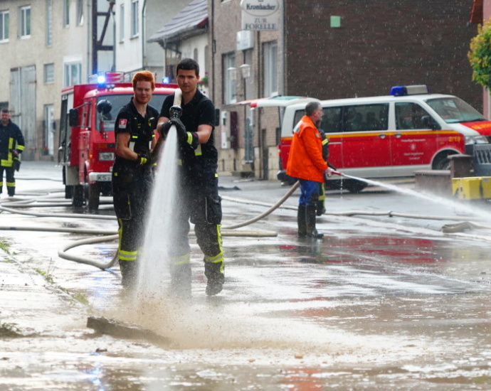 Unwetter über Nordhessen – Schlamm durch Hombressen