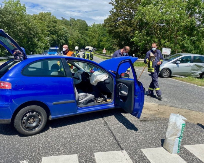 B3: Schwerverletzt nach Vorfahrtnahme bei Gilserberg