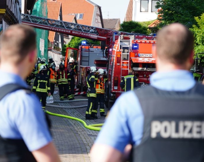 WOH: Dachstuhlbrand in der Altstadt schnell unter Kontrolle