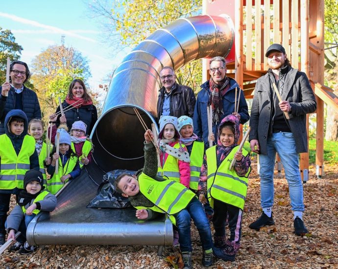 Kita-Kinder werden Sauberkeitspaten in Hanau