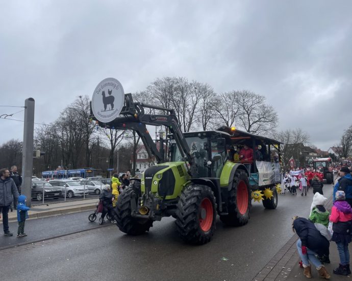 Karnevalsumzug in Hessisch Lichtenau (VIDEO)