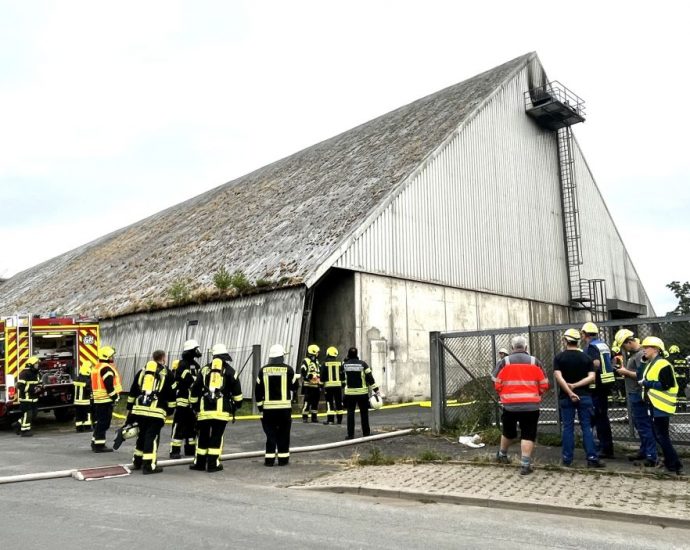 Erneuter Brand bei Südzucker in Wabern (VIDEO)