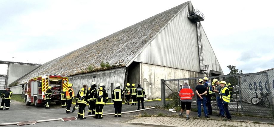 Erneuter Brand bei Südzucker in Wabern (VIDEO)