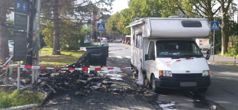 KS: Polizei sucht Zeugen nach Brand im Franzgraben