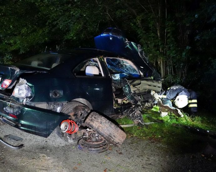 WOH: Schutzengel bei Alleinunfall nahe Niederelsungen im Einsatz