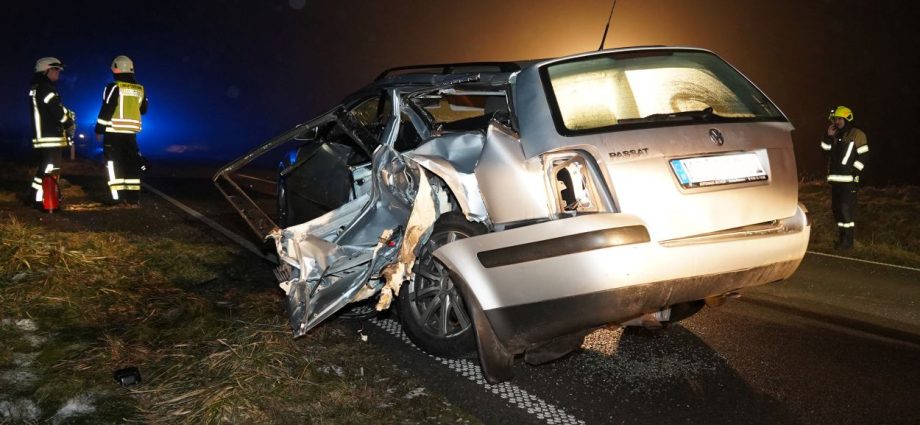 Immenhausen: Vier Verletzte bei Glätteunfall