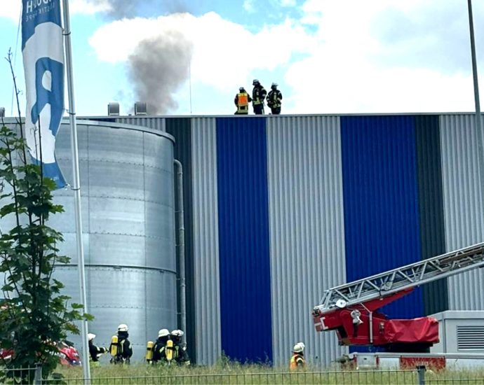 Wechselrichter brannte auf Lagerhalle in Gudensberg