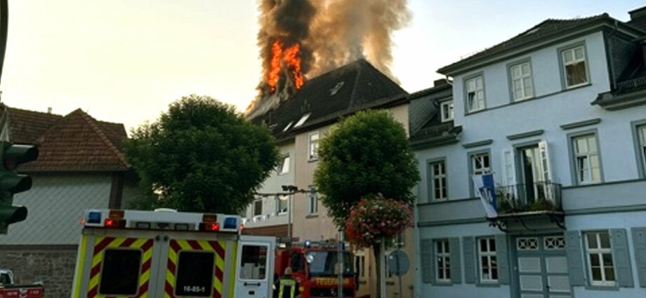 Tödlicher Wohnungsbrand in der Witzenhäuser Innenstadt