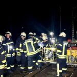 Ladung von Güterzug prallt gegen Cantus-Bahn – Notfallübung im DB-Tunnel bei Beiseförth