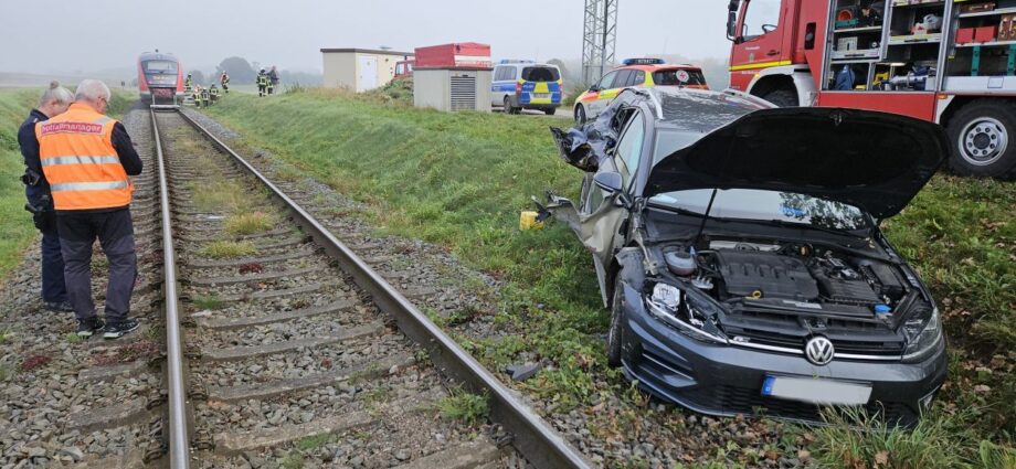 Drei Verletzte nach Bahnunfall nahe Wetterburg