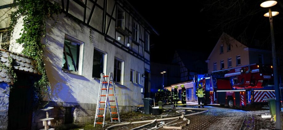 Tödlicher Brand in der Korbacher Innenstadt